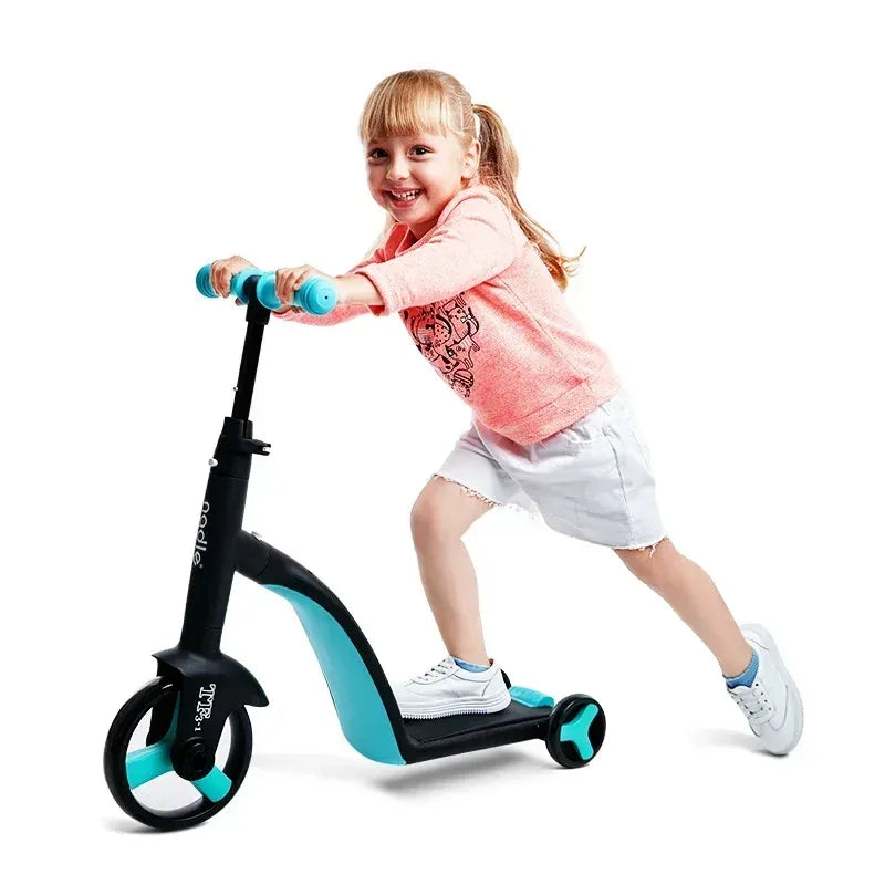3 in 1 Kids Kick Scooter Kickboard+ Tricycle + Balance bike