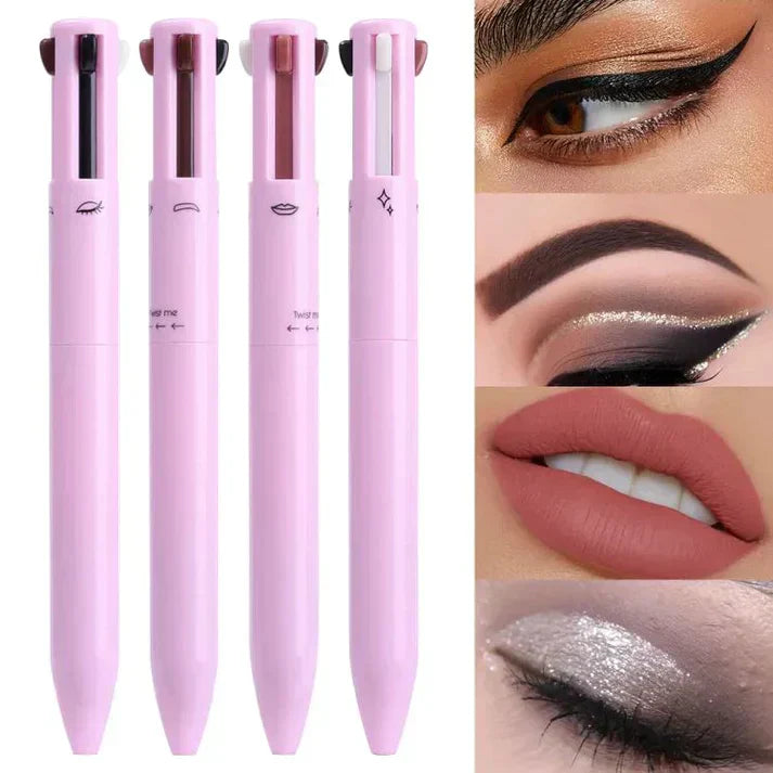 4 in 1 Makeup Pen - Waterproof & Long Lasting - souqsaving.com