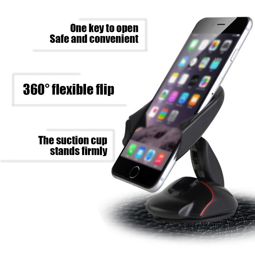 Rotating Car Phone Holder Mouse Shape