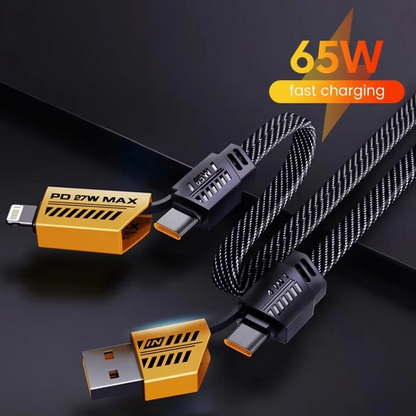 Ditch the Clutter 4-in-1 Cable That Does It All