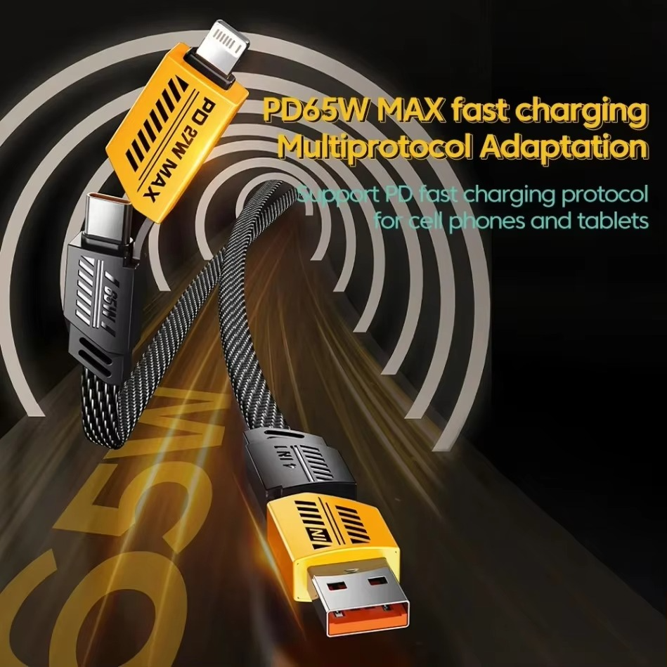 Ditch the Clutter 4-in-1 Cable That Does It All