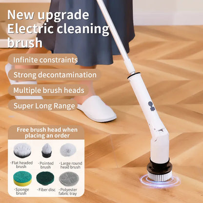 7-in-1 Electric Scrubber for Tough Stains