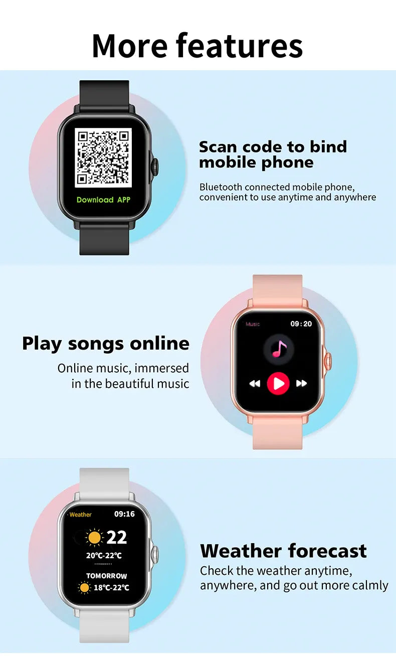 5IN1 Smart Watch A58 Series