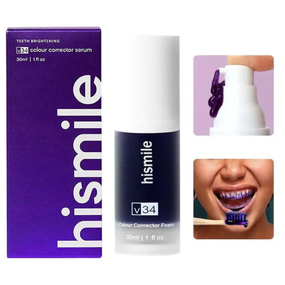 Whitening Teeth Purple Toothpaste