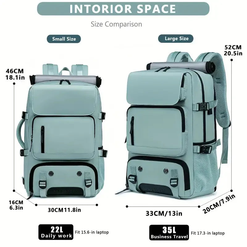 Waterproof Business Backpack with USB Port